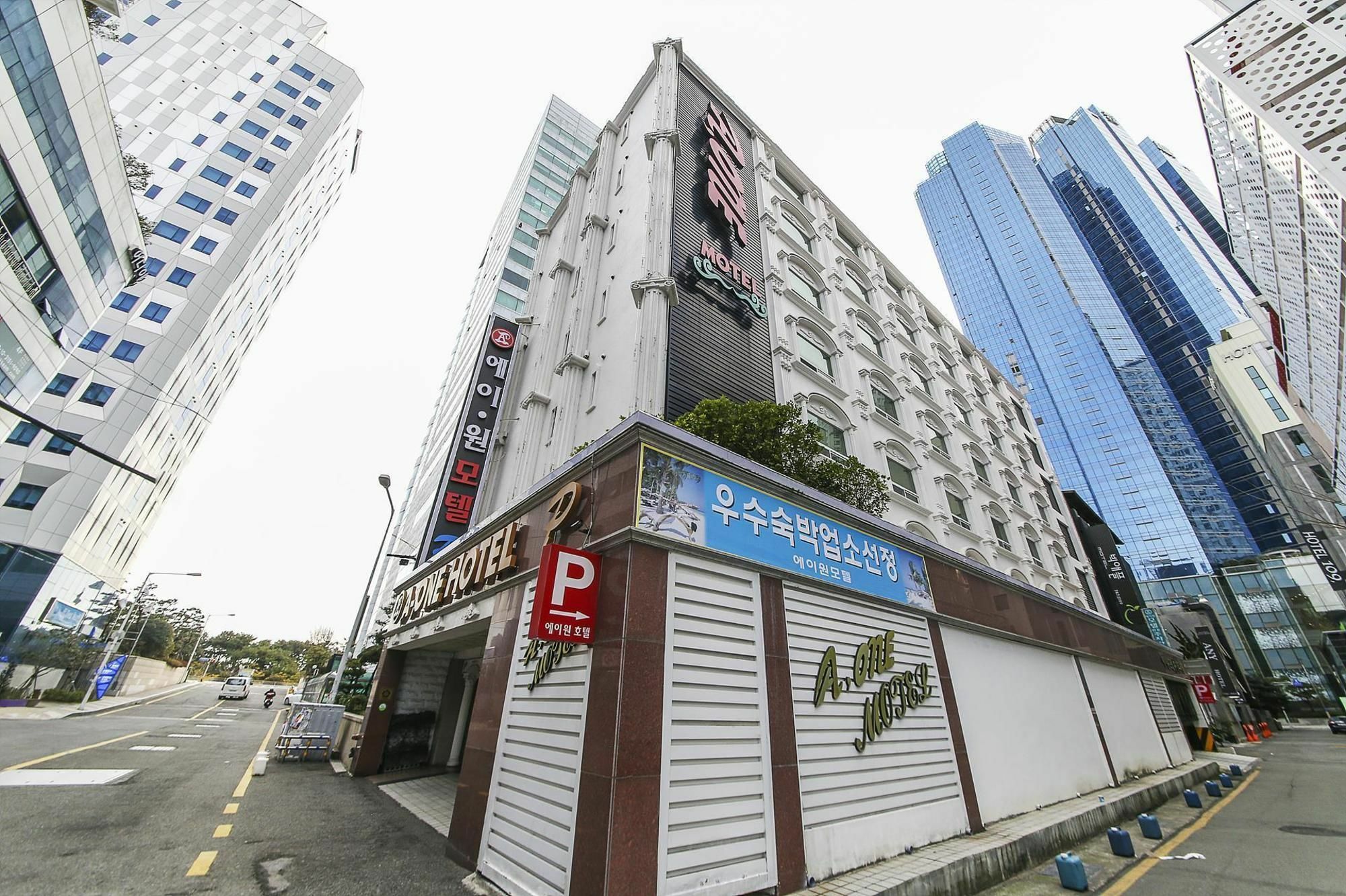 Haeundae Aone Hotel Busan Buitenkant foto
